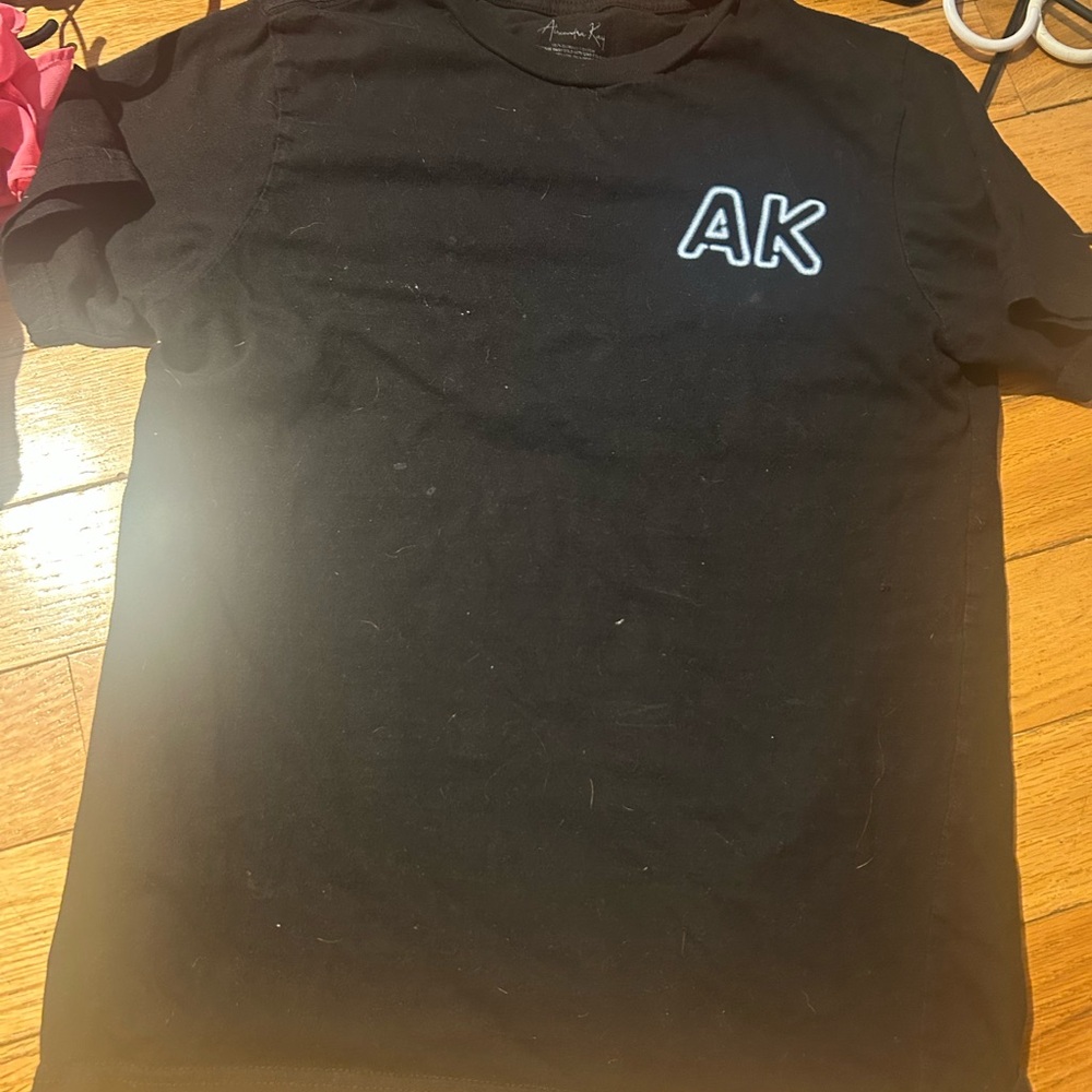 Black T-Shirt with AK Logo